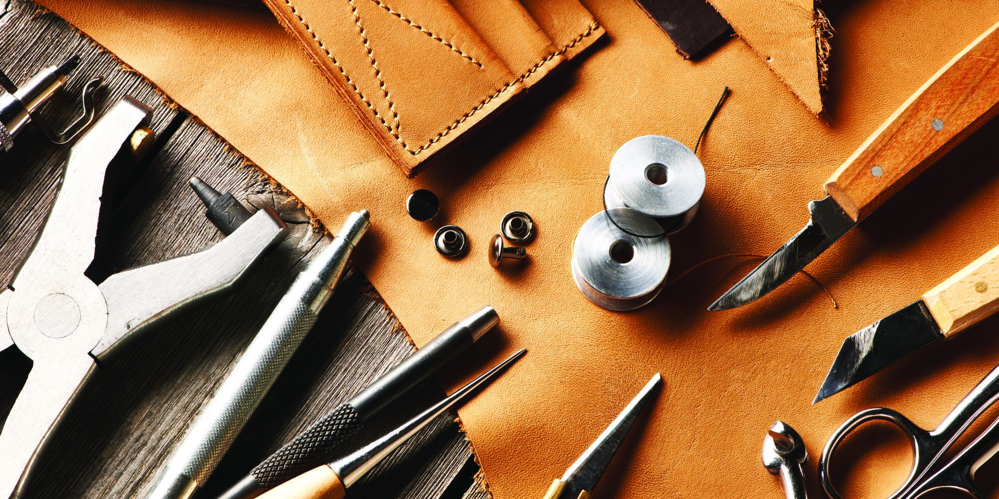Upholstery tools and leather work